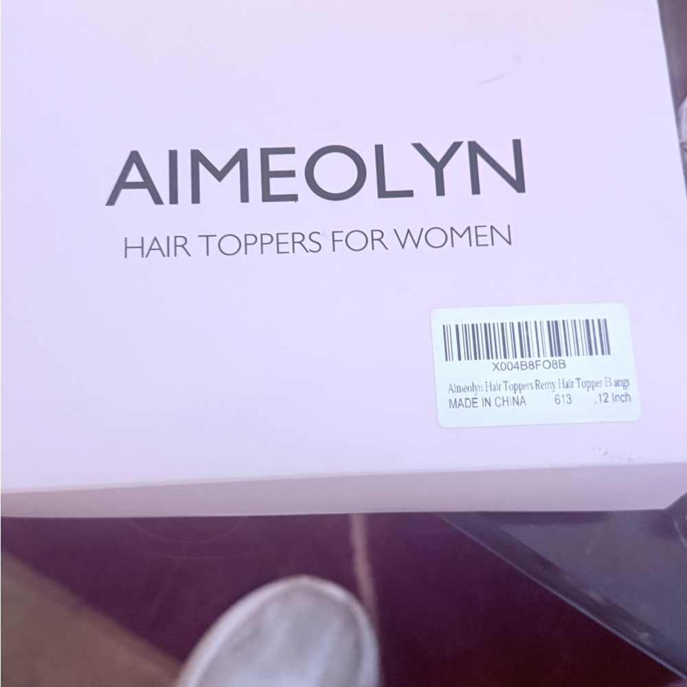 Pink Hair Topper for Women - Lightweight Volume Enhancer
